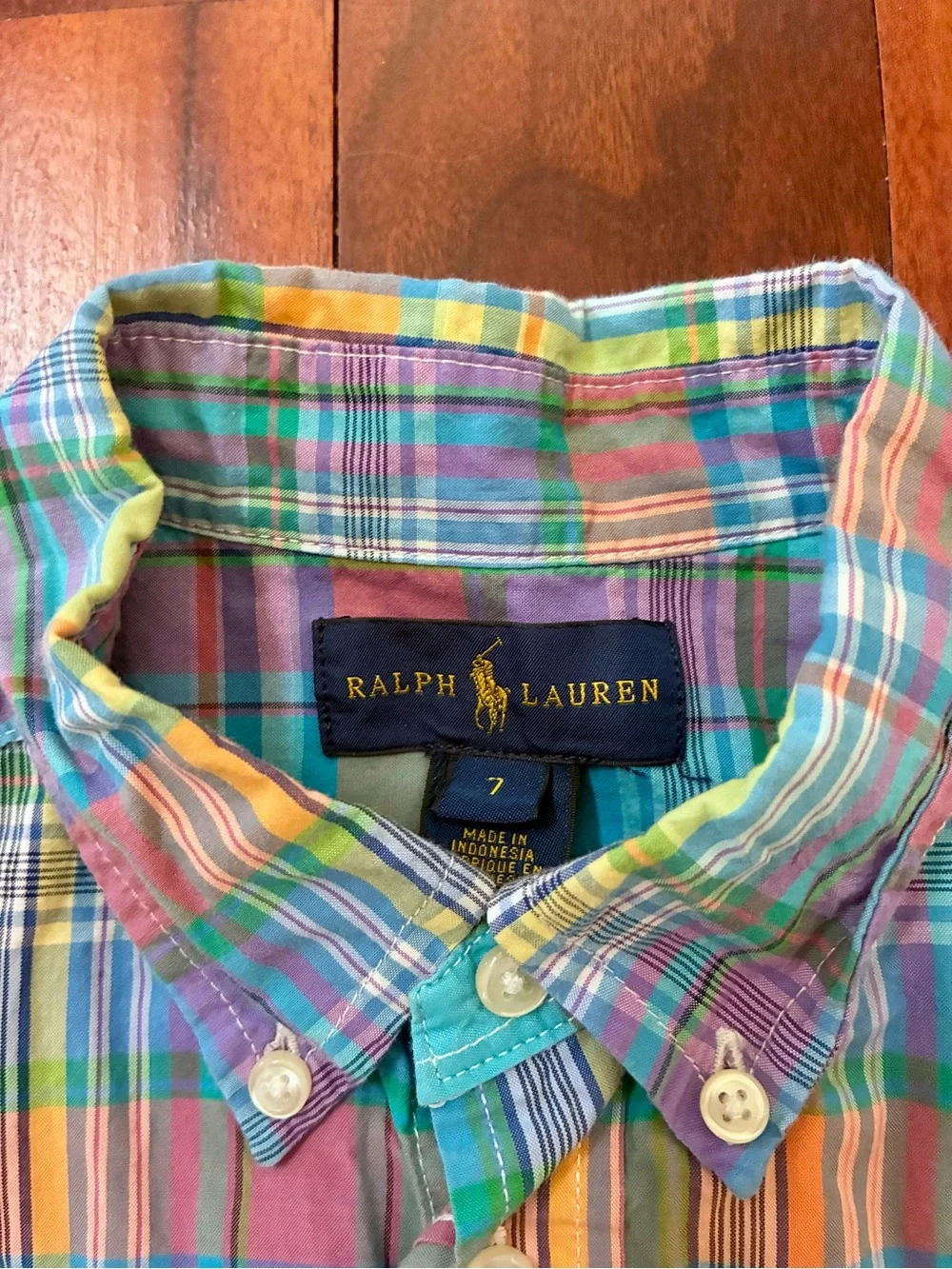 Ralph Lauren both shirts